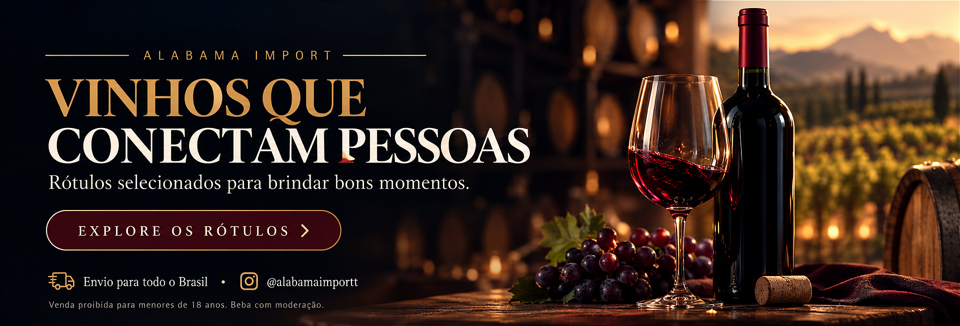 Vinhos que conectam pessoas