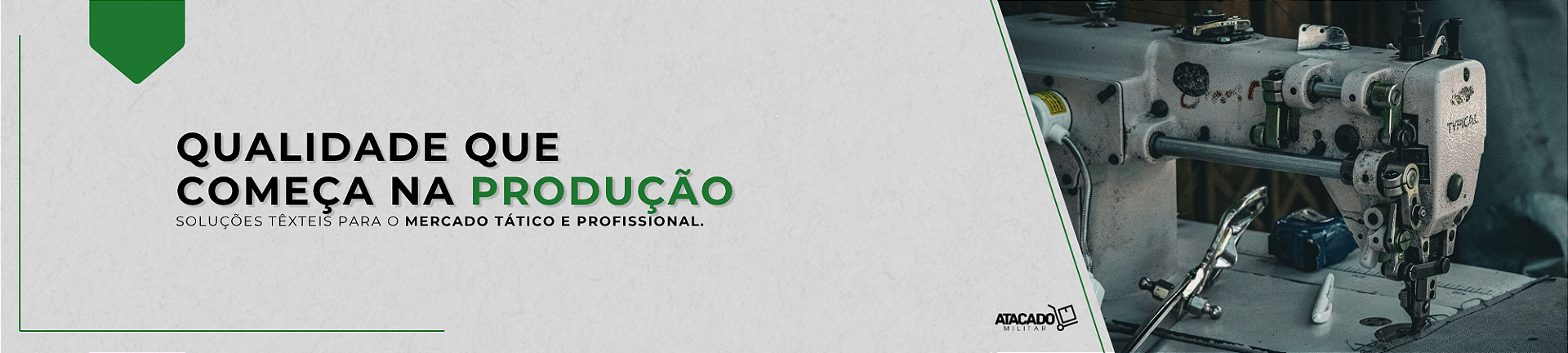 Banner Atacado | Produção