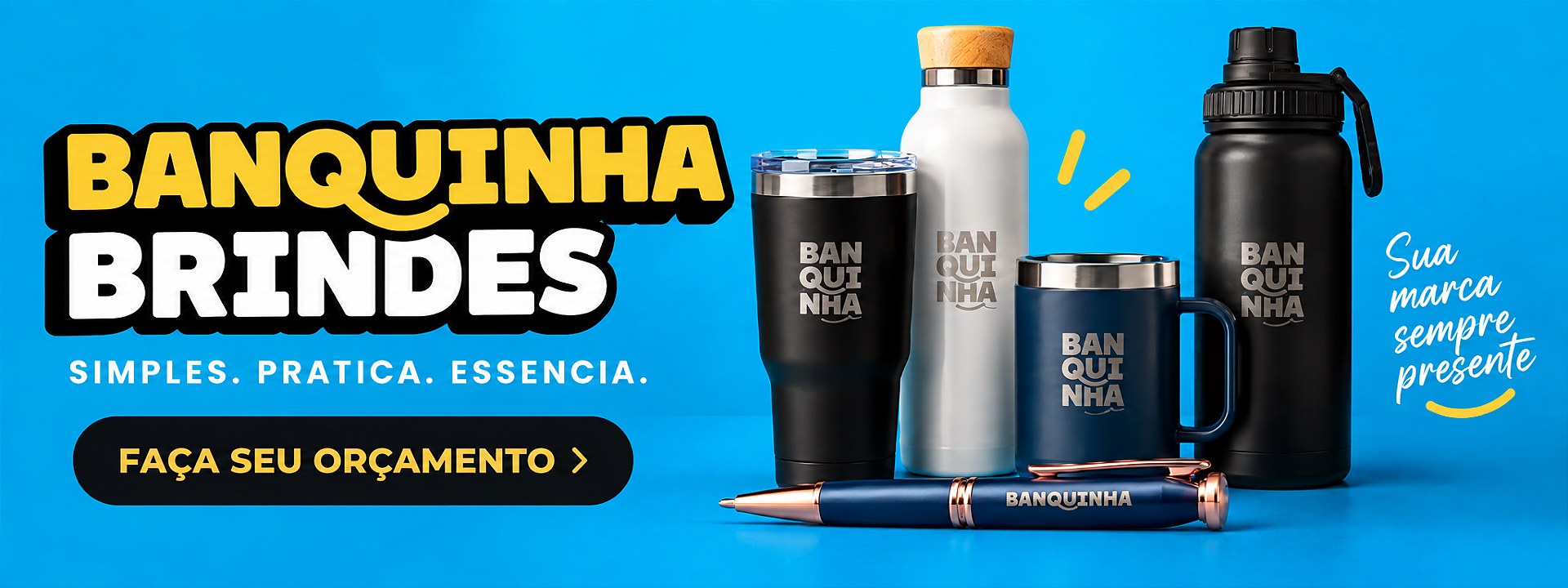 Banner Principal - Brindes Personalizados