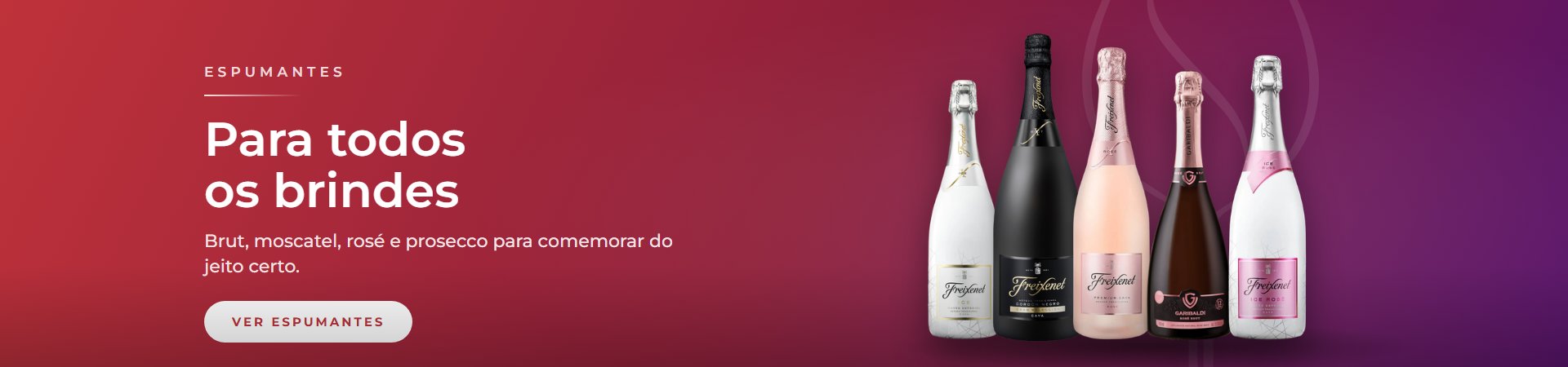 Espumantes para todos os brindes