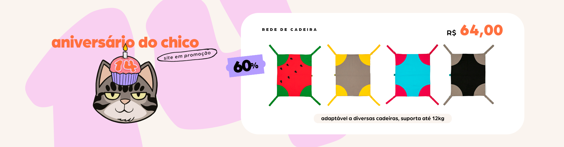 aniver do ceo - rede de cadeira