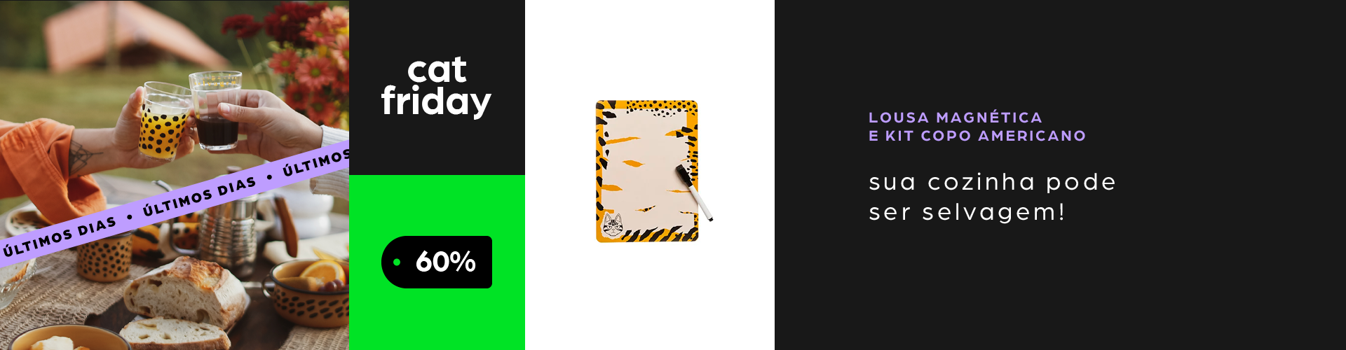 cat friday - cozinha selvagem 28/11