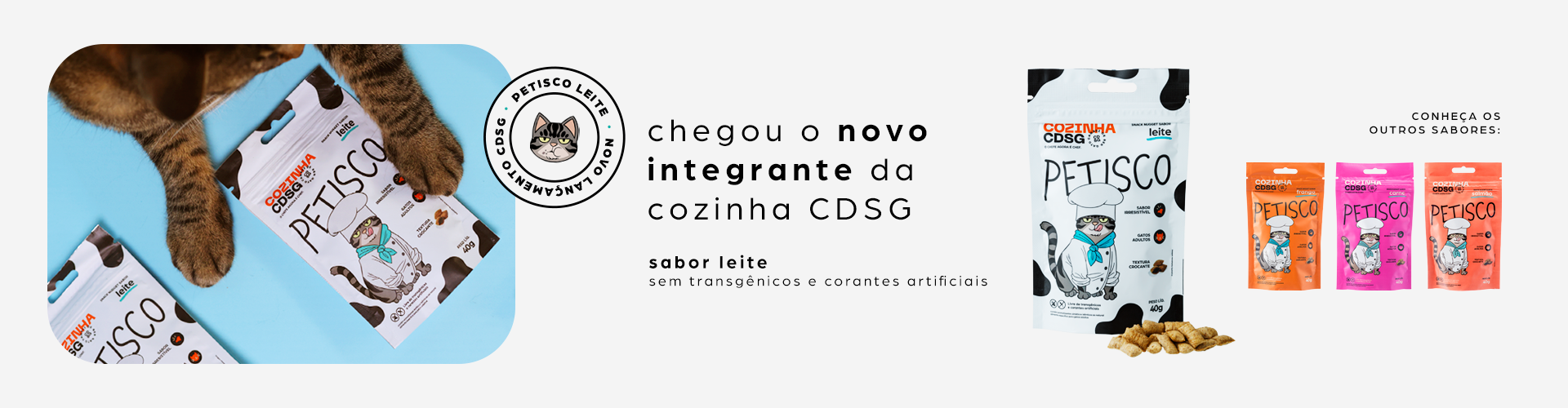 petisco leite - home