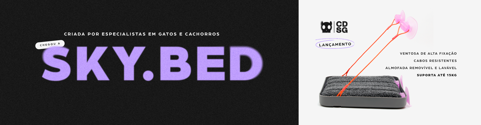 lançamento sky.bed - para gatos