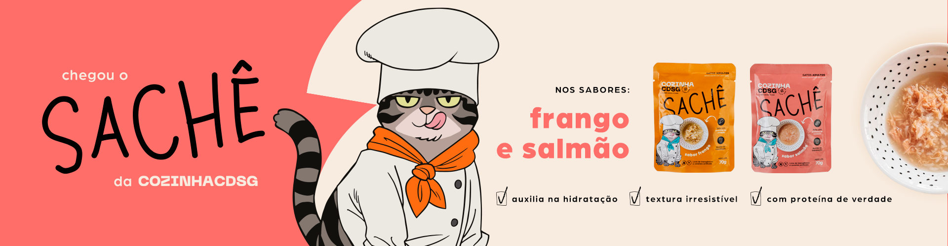 lançamento sachê
