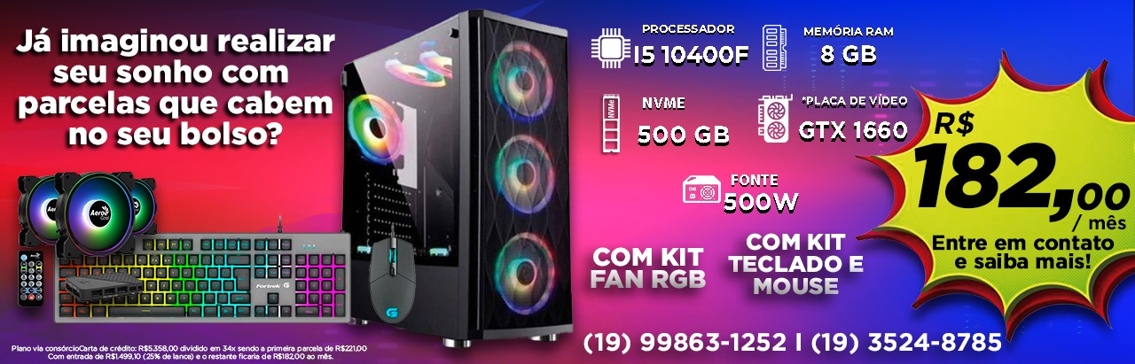 PC Gamer Plano