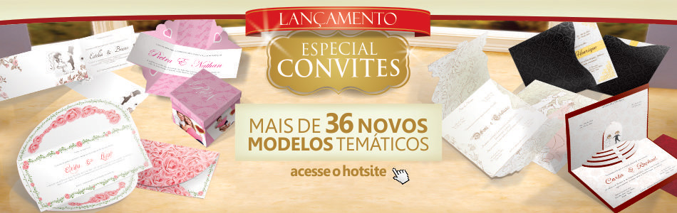 Convites de Casamento