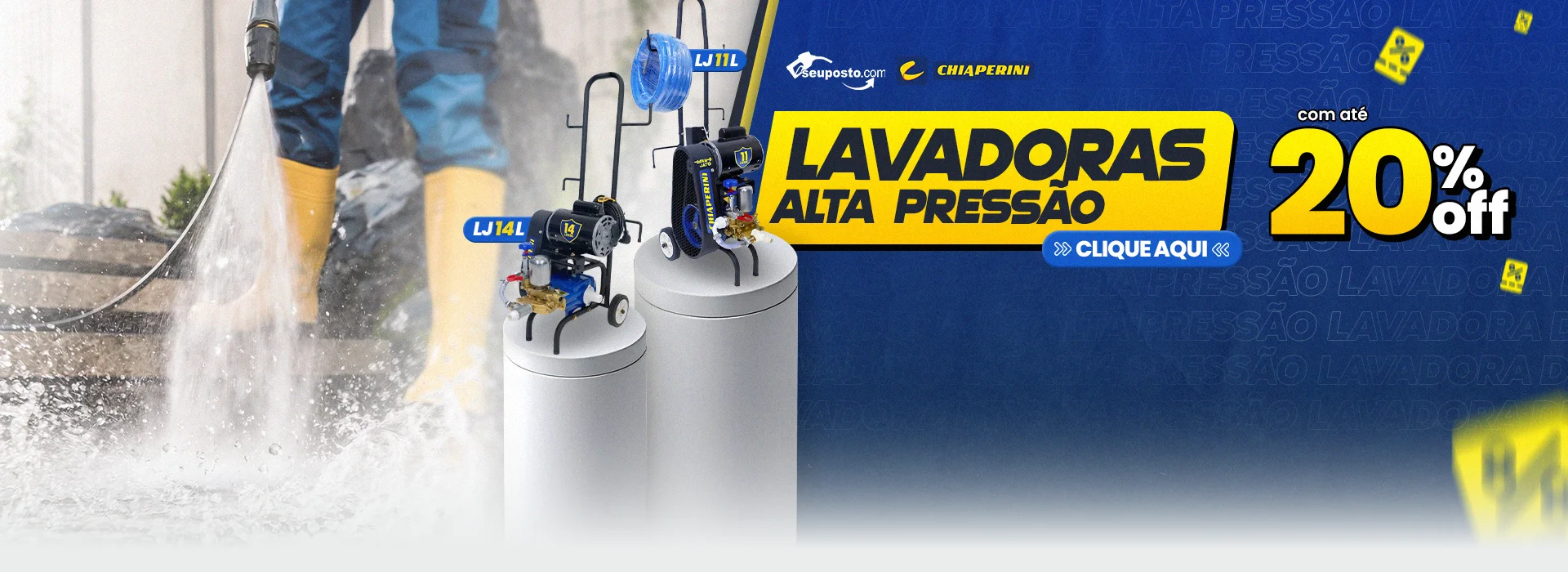 lavadora de alta pressão profissional