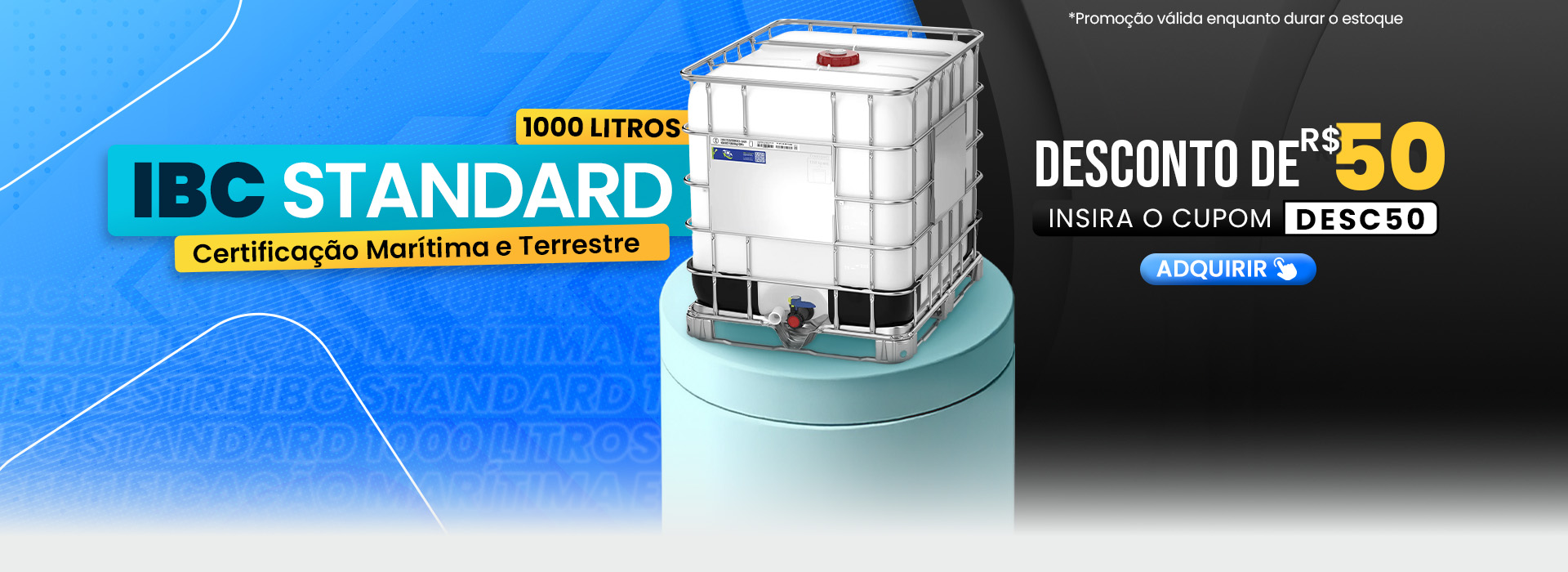IBC container promo 50off