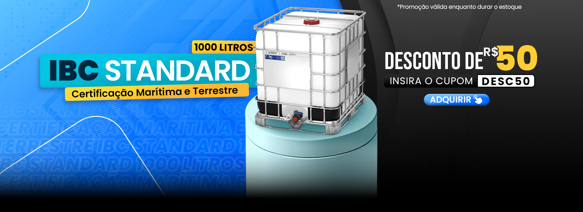 IBC container promo 50off