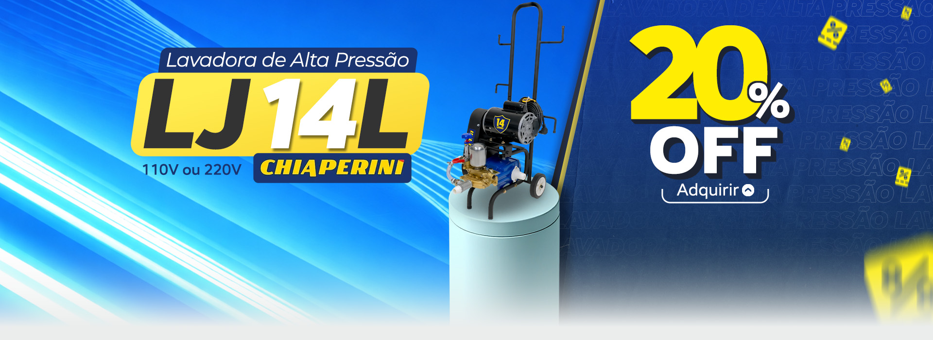 lavadora de alta pressão profissional