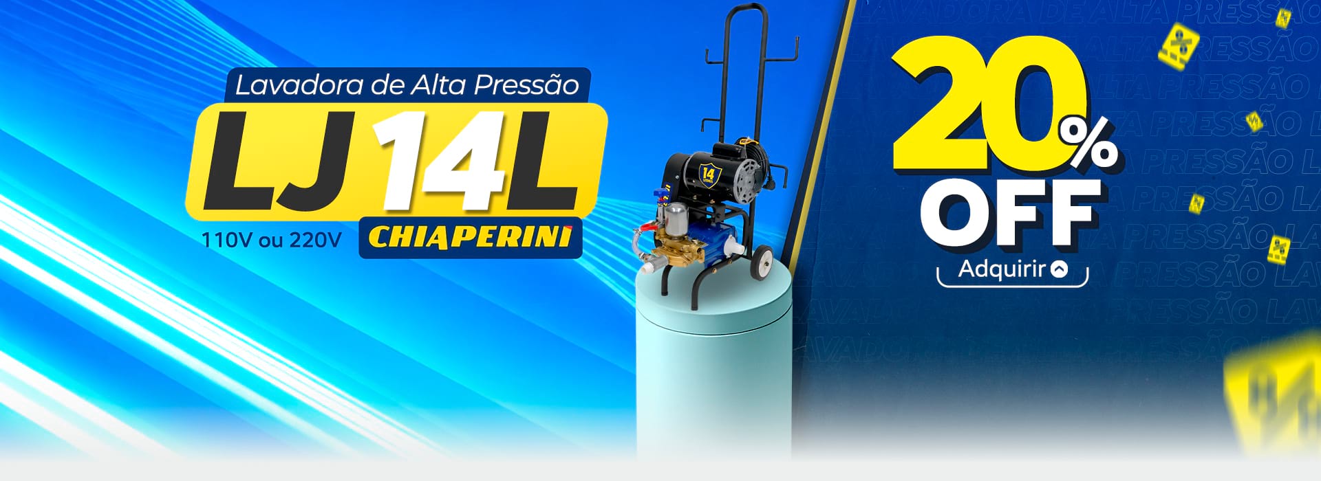lavadora de alta pressão profissional