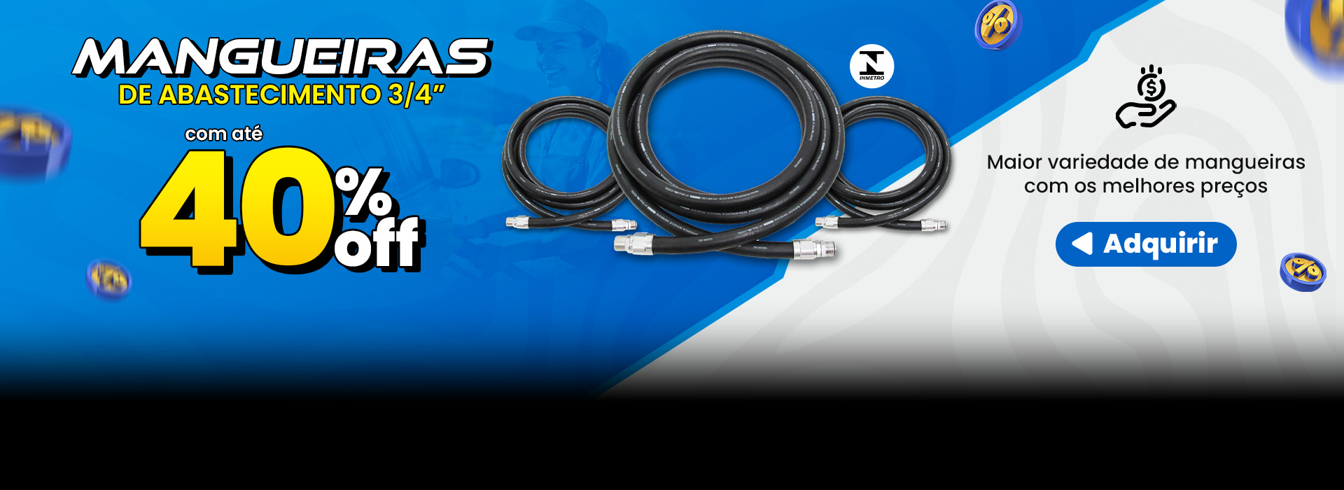 Mangueira de Abastecimento promoção