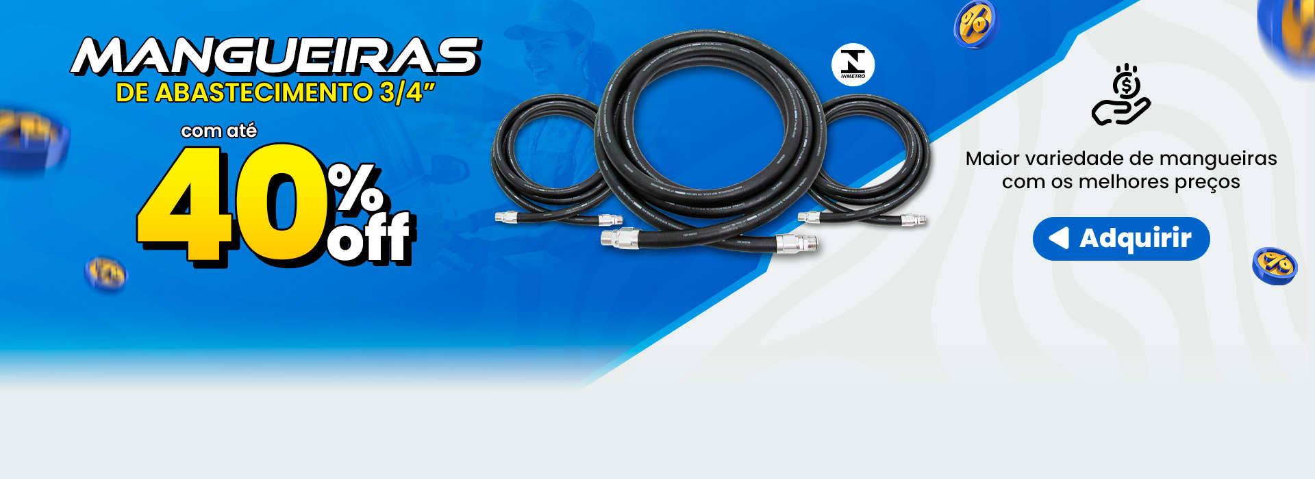 Mangueira de Abastecimento promoção