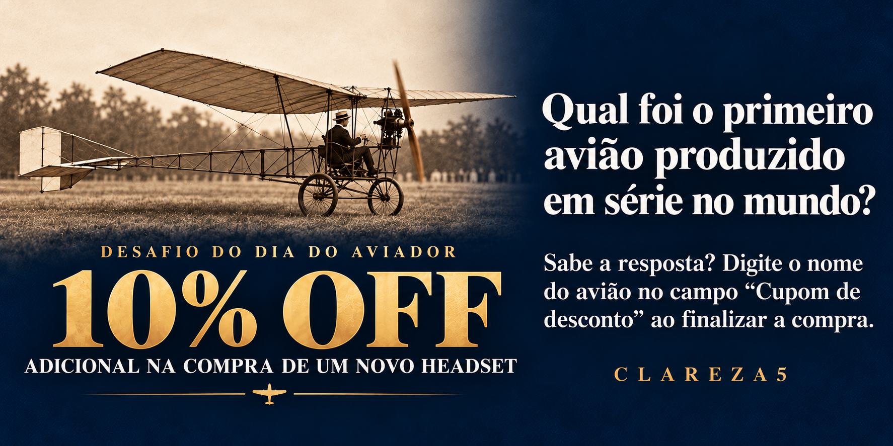 Dia do Aviador Promoção