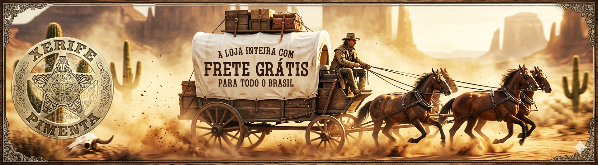.OLD WEST FRETE GRATIS