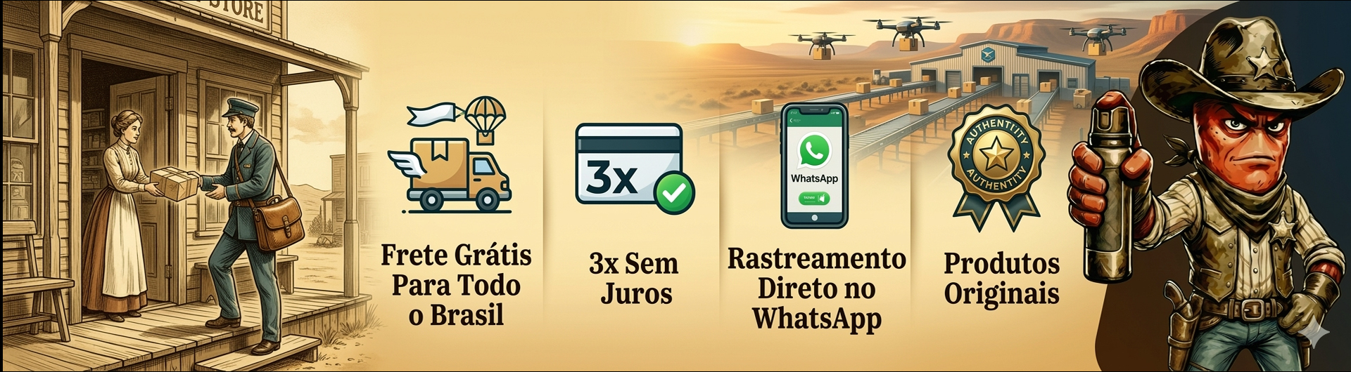 .OLD WEST LOJA XERIFE