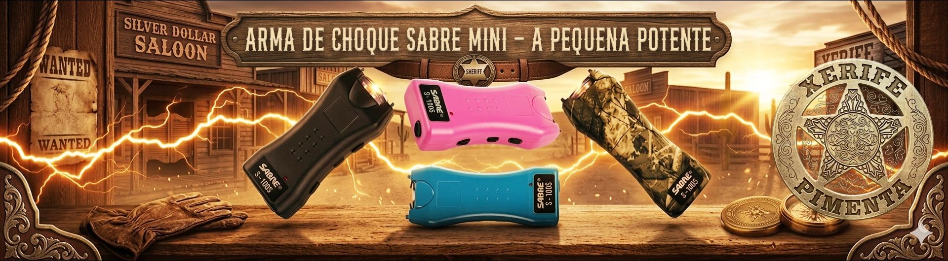 .OLD WEST CHOQUE SABRE MINI