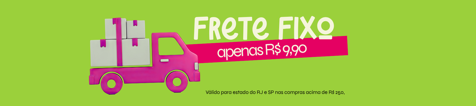 FRETE FIXO RJ E SP