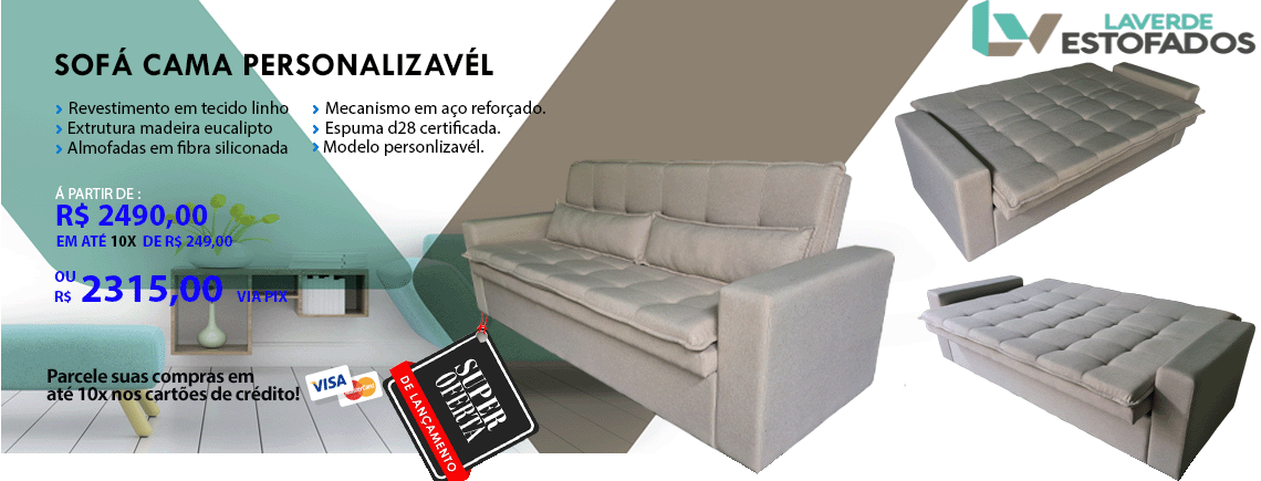 Sofa cama Personalizado