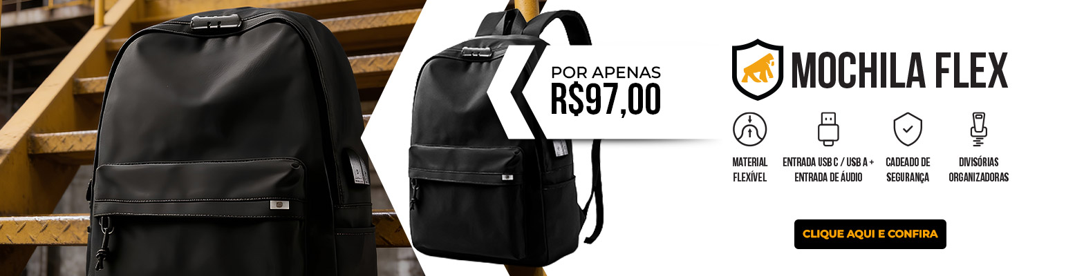 MOCHILA FLEX R$ 97,00
