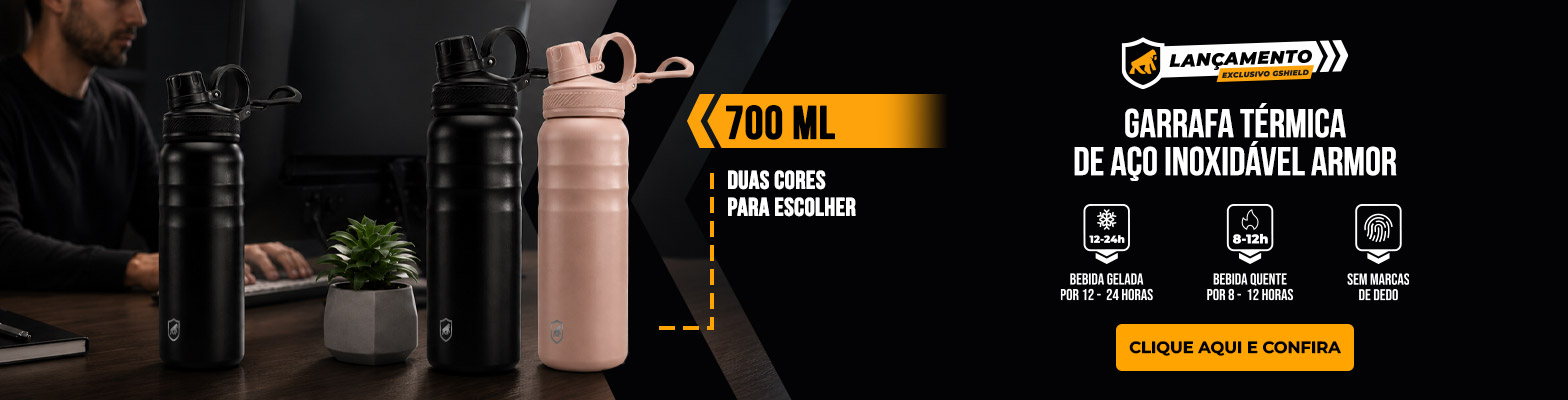GARRAFA ARMOR - LANÇAMENTO