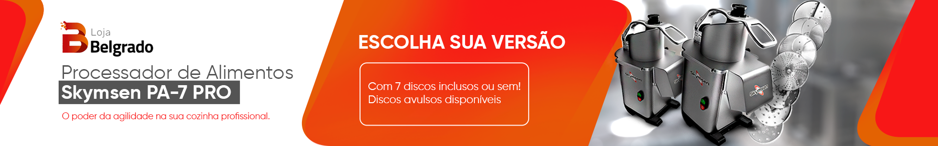 Banner - Processador de Alimentos Skymsen