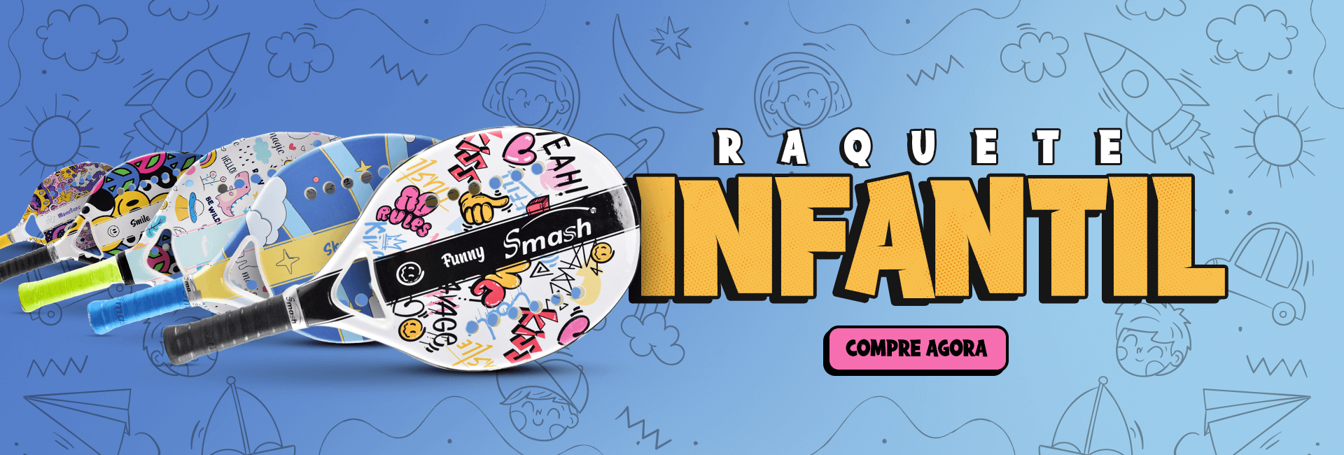 Raquete Infantil @desktop