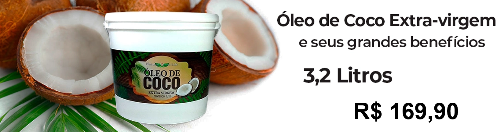 ÓLEO DE COCO 3,2L