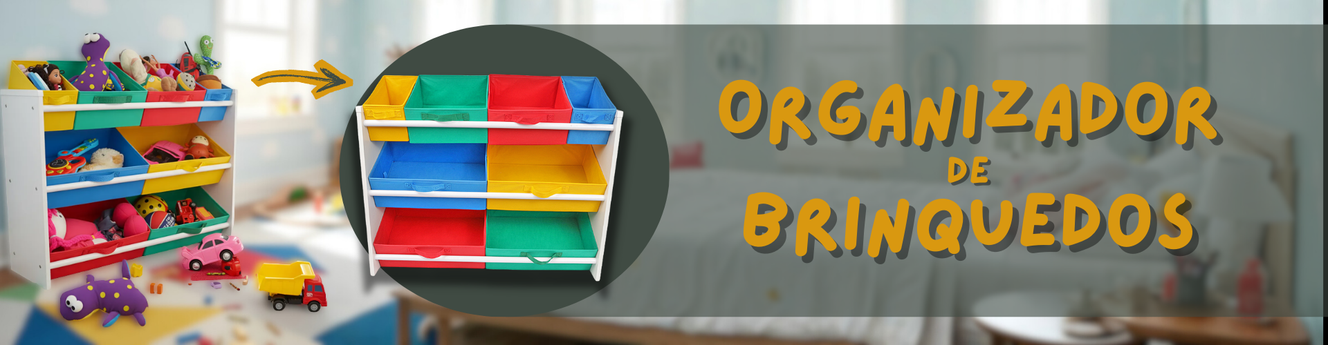 Organizador de Brinquedos