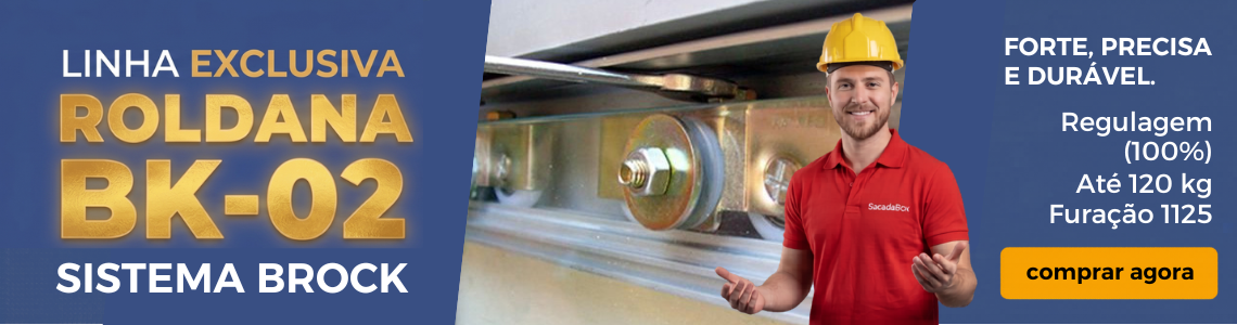 Linha Exclusiva Roldana BK-02 Sistema Brock