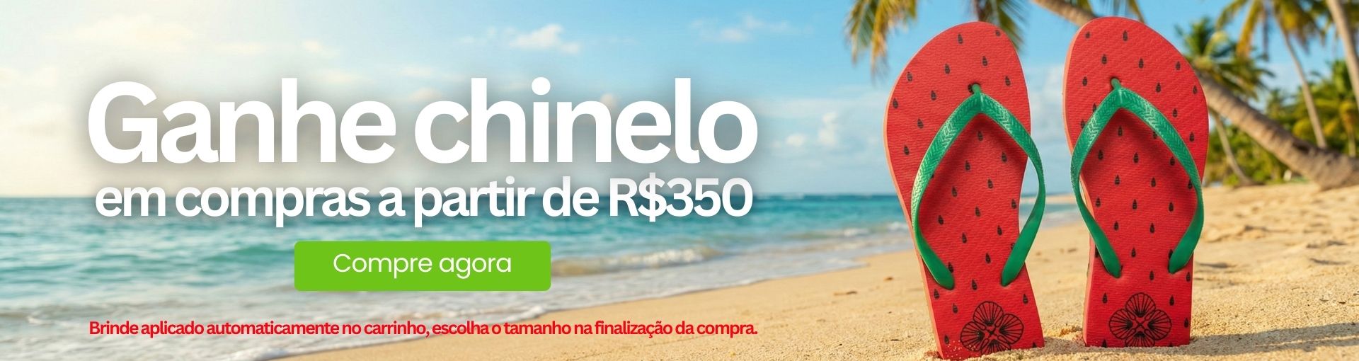 Brinde Chinelo - Dezembro/25