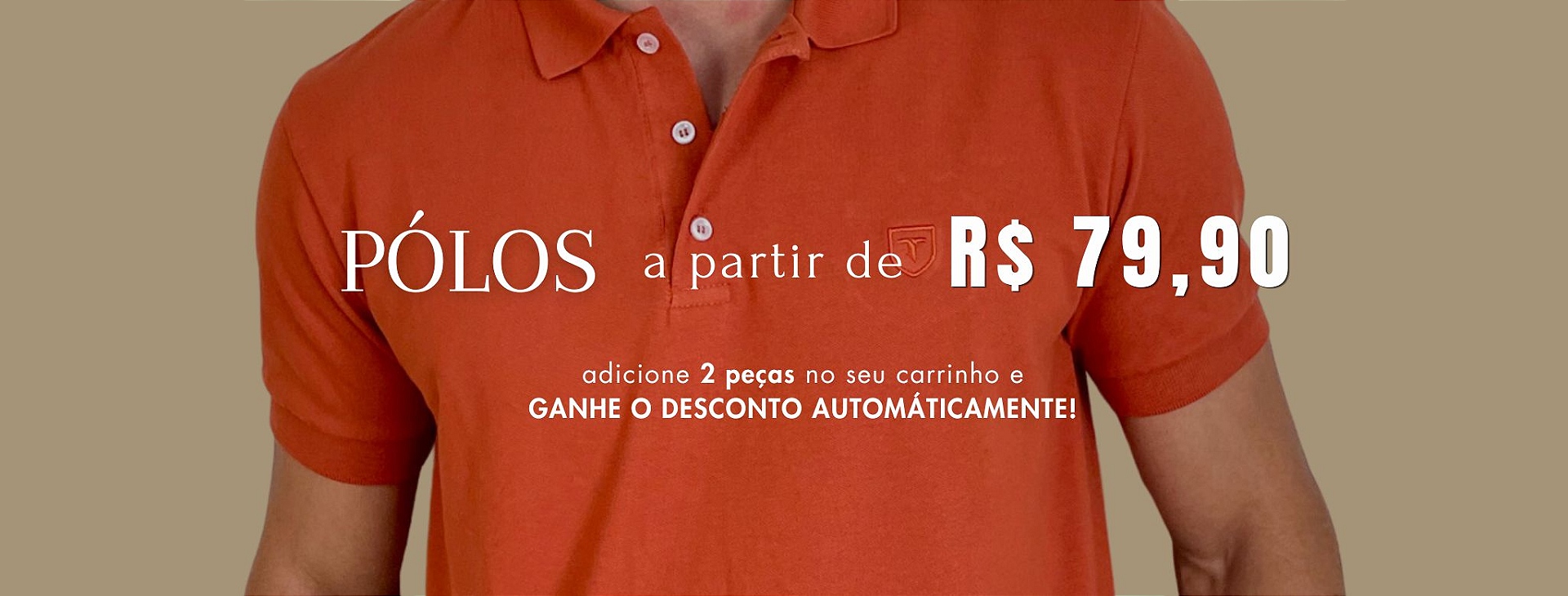 Pólo por até 79,90