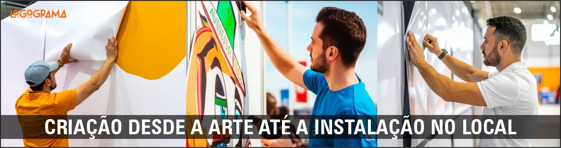Adesivo para Stand / Feiras / Eventos / Criação de Arte e projetos