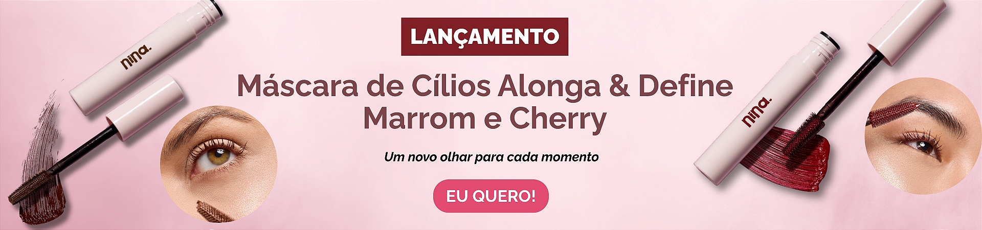 MASCARA DE CILIOS CHERRY & BROWN