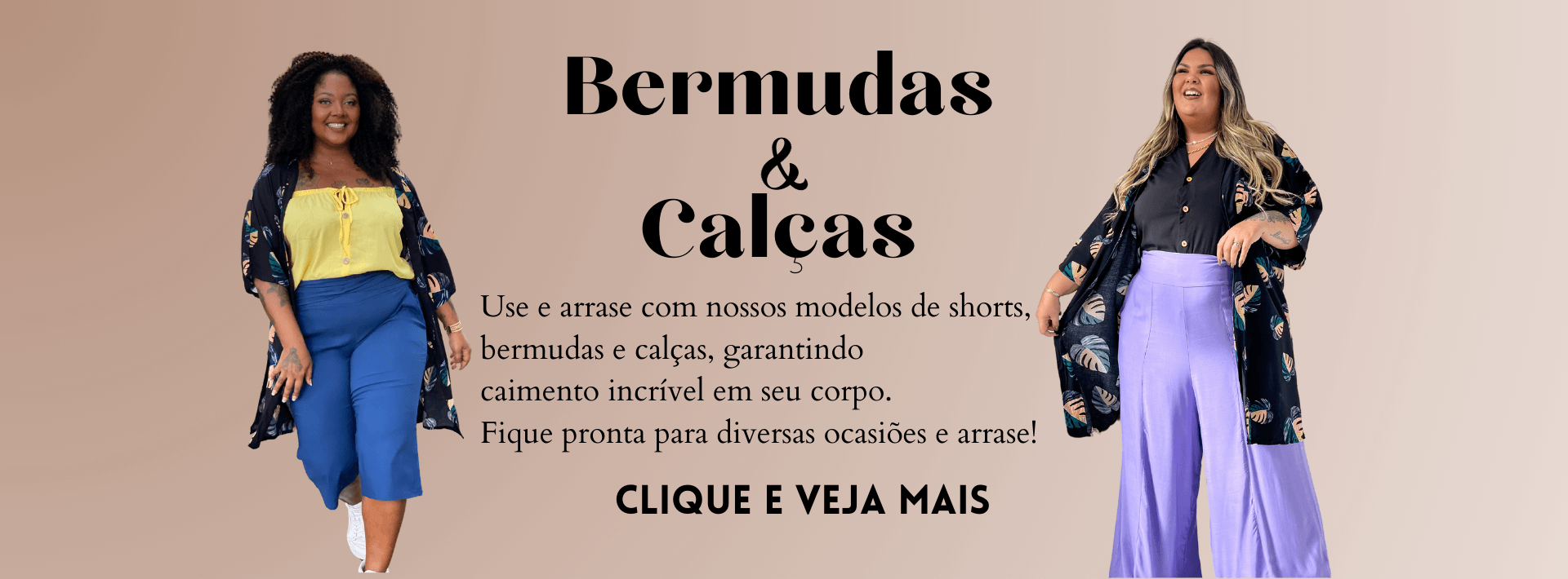 Calças e bermudas