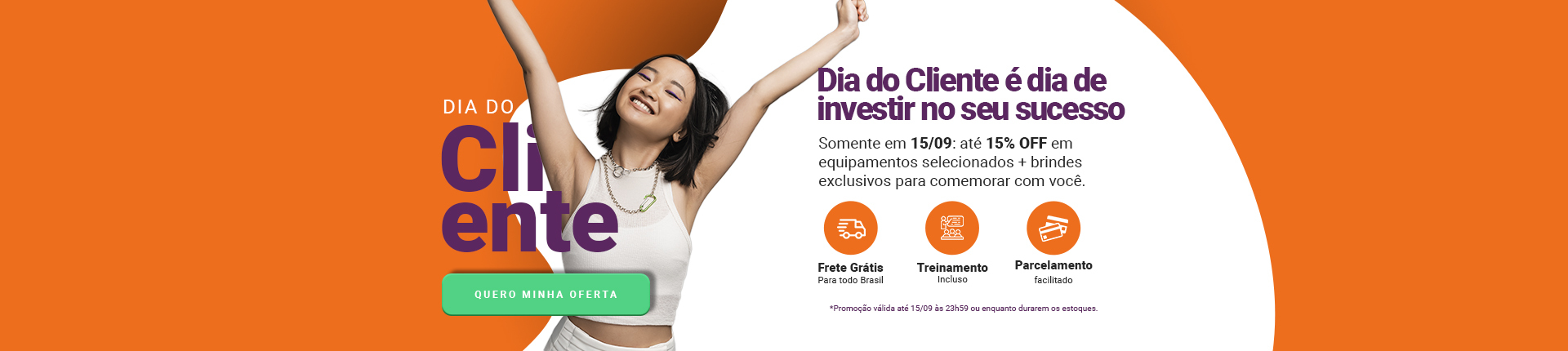 Banner mês do cliente