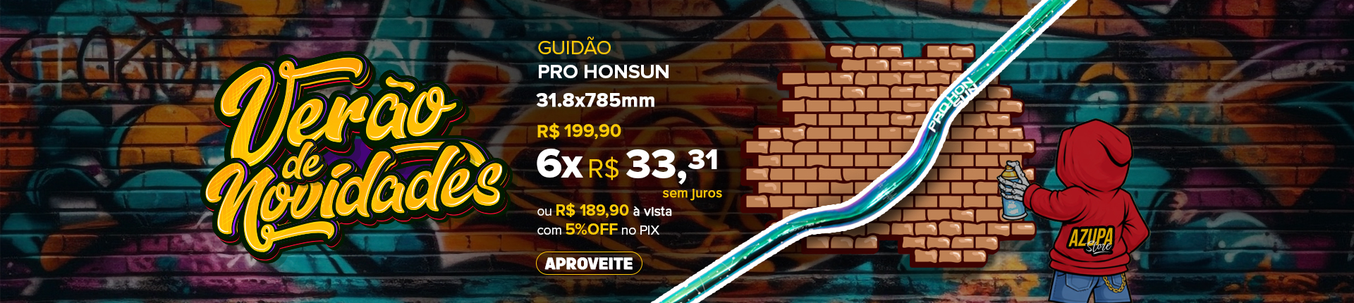 GUIDÃO PRO HONSUN