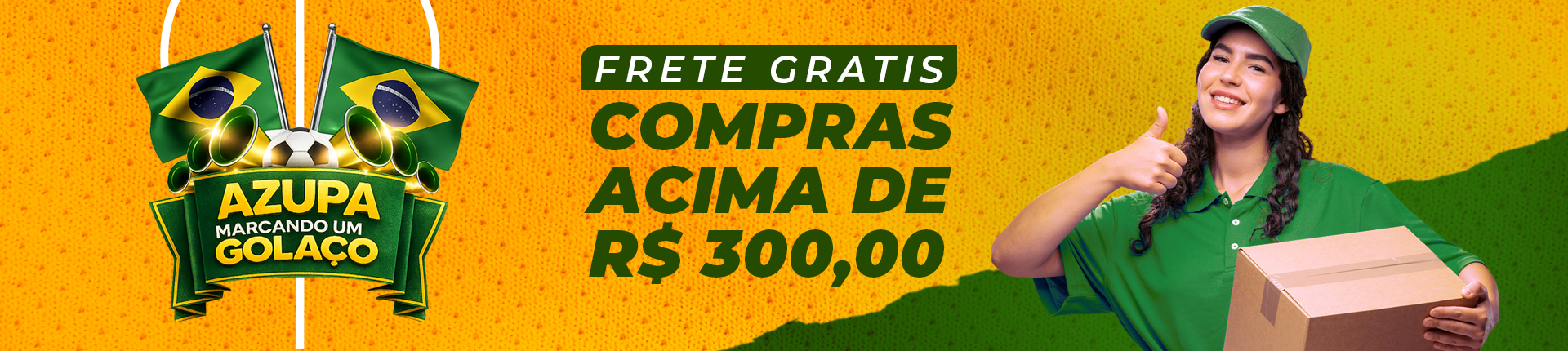 Frete gratis Copa