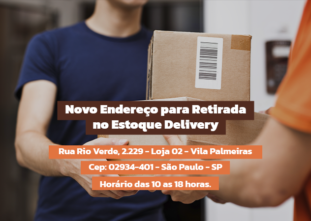 Novo Endereço de Retirada