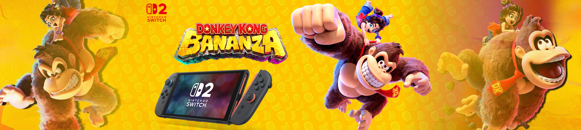 BANNER DONKEY KONG BANANZA