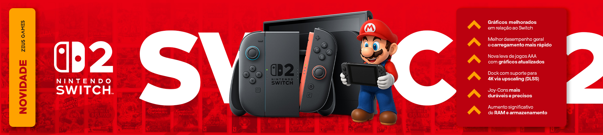 BANNER NINTENDO SWITCH 2