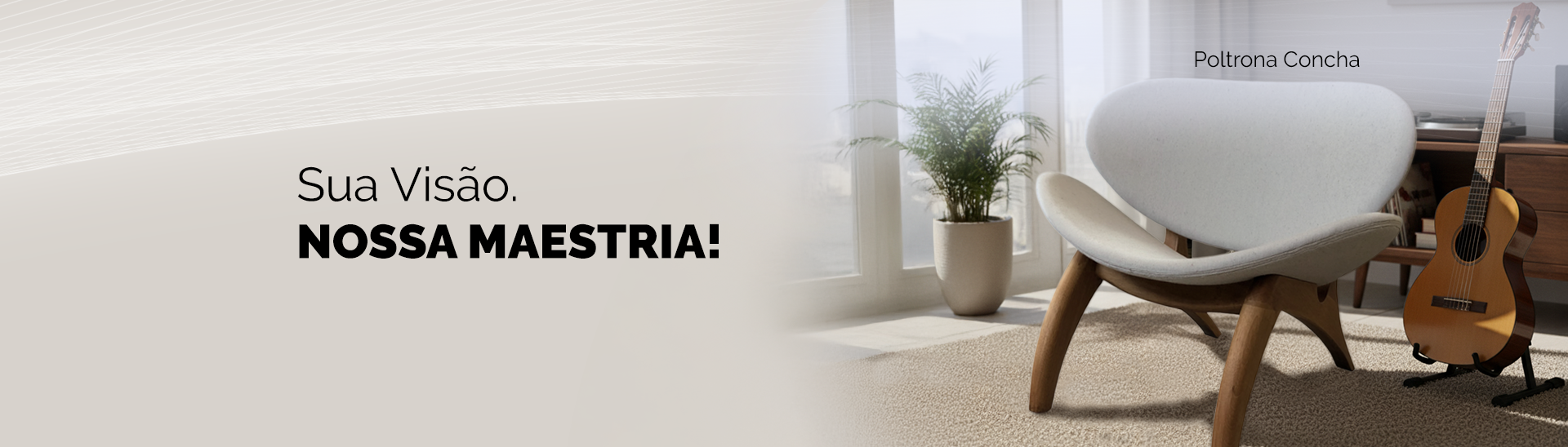 banner Poltrona Concha