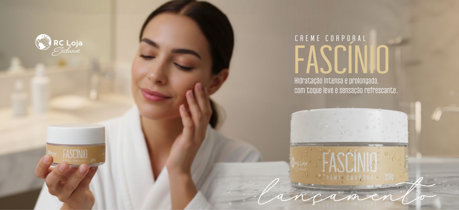 Creme Hidratante Fascínio Unissex