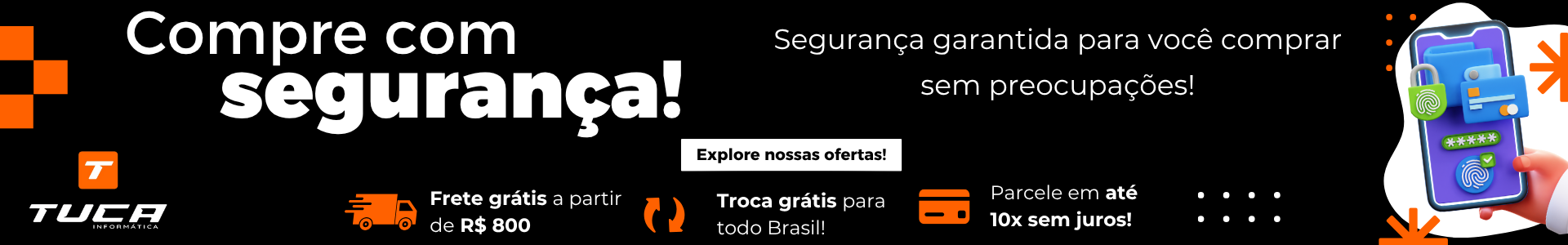 Compre com segurança