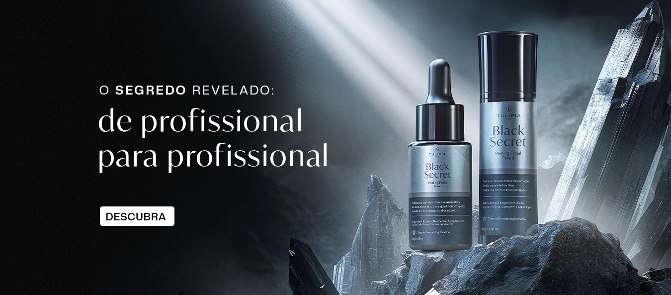 LANÇAMENTO PEELING BLACK SECRET FACIAL