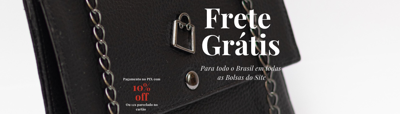 Frete grátis bolsa fina preta trendy