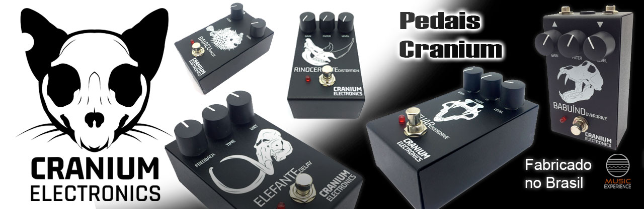 Pedais Cranium Eletronics