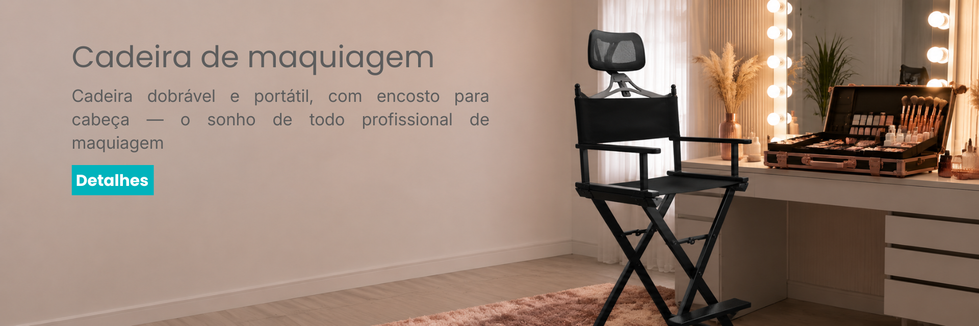 Cadeira de Maquiagem
