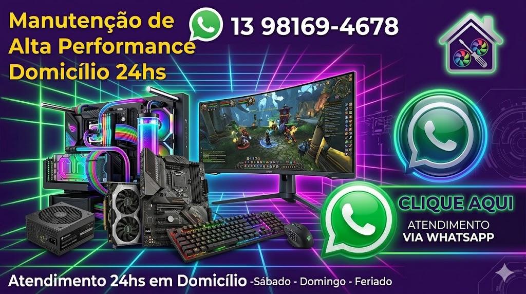 Conserto de PC Praia Grande